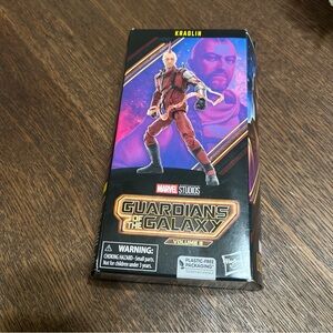 Marvel Legends Kraglin Figure with Blue and Black Design